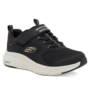 SKECHERS Fiber foam shoe with Velcro strap BLK - Footcourt Egypt