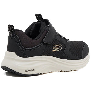 SKECHERS Fiber foam shoe with Velcro strap BLK - Footcourt Egypt