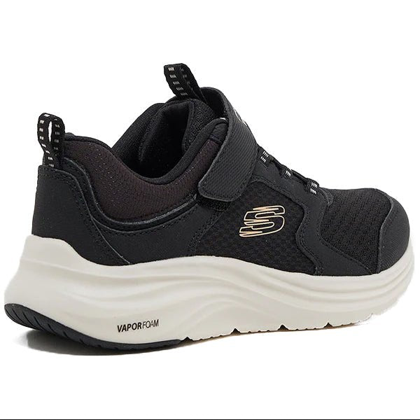 SKECHERS Fiber foam shoe with Velcro strap BLK - Footcourt Egypt
