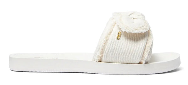 Michael Kors Betsy Distressed Bow Slide - Footcourt Egypt