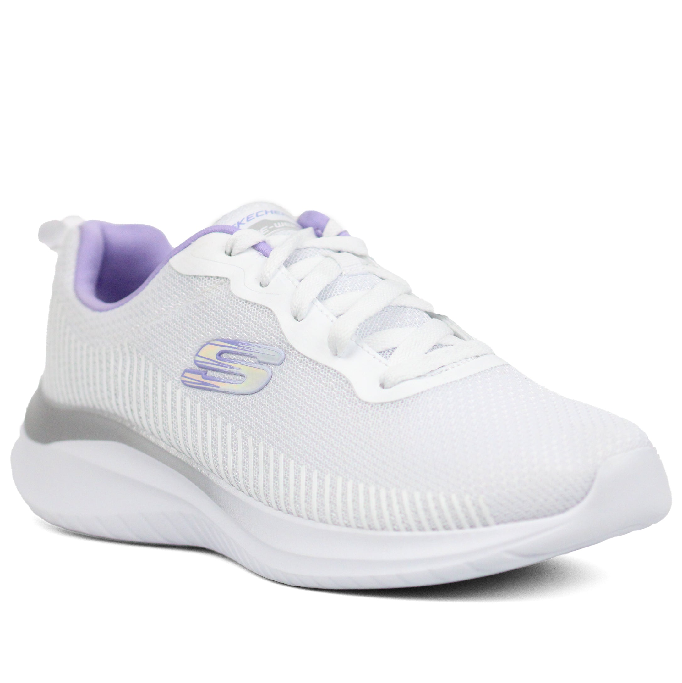 SKECHERS Women's Sports Sneakers for Leisure WHT - Footcourt Egypt
