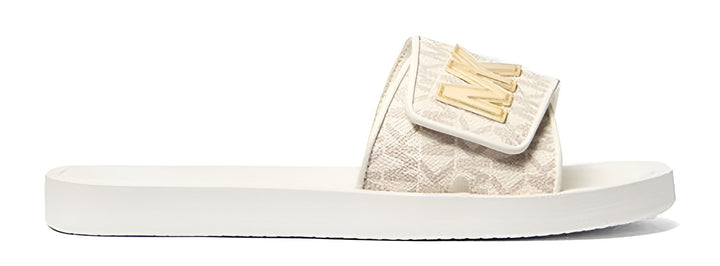 Michael Kors Palmer Signature Logo Slide Sandal - Footcourt Egypt