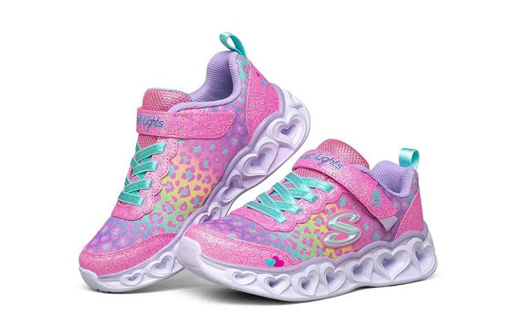 SKECHERS Heart lights Low - Top Running Shoes K Multicolor - Footcourt Egypt