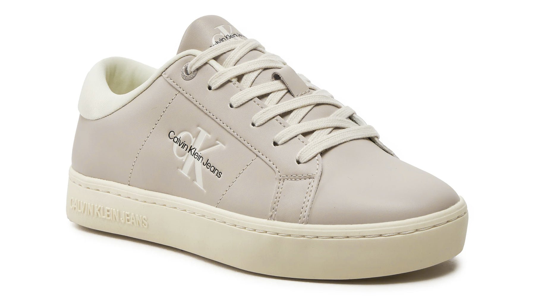 CALVIN KLEIN Classic Cupsole Low laceup Lth Wn - Footcourt Egypt