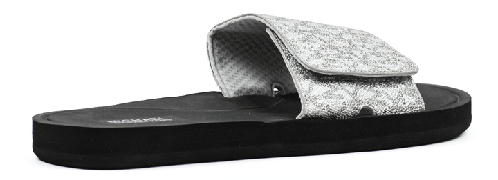 Michael Kors MK Logo Chain Mesh Slide - Footcourt Egypt