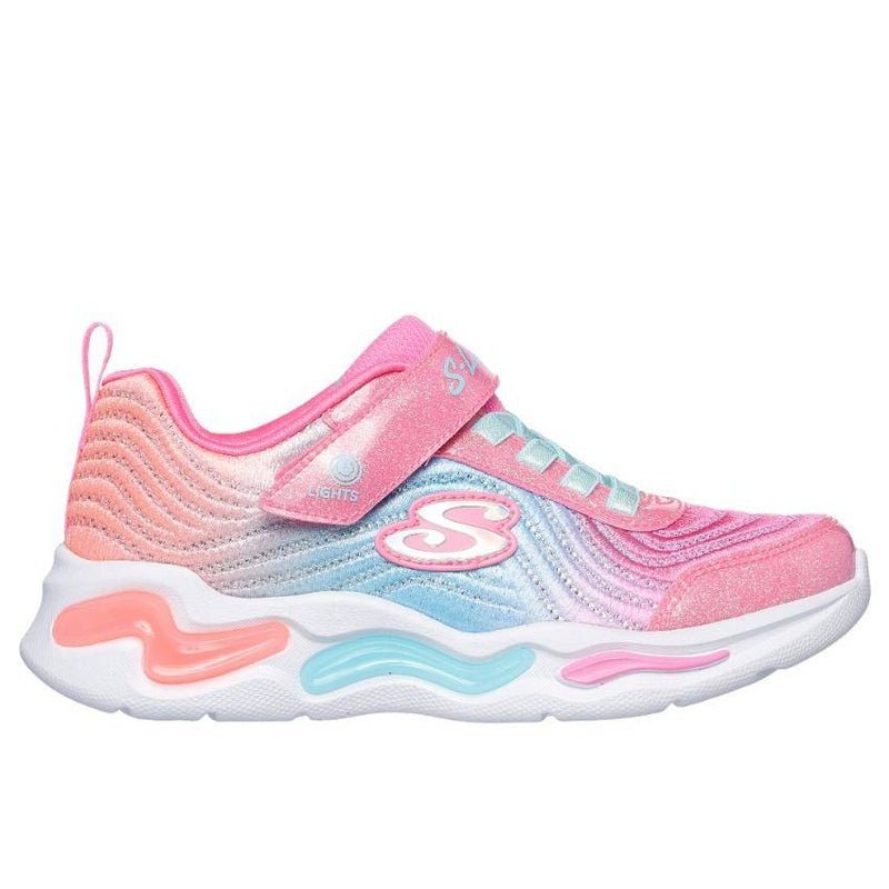 Skechers Kids' S - Lights: Wavy Beams - Ombre Express - Footcourt Egypt