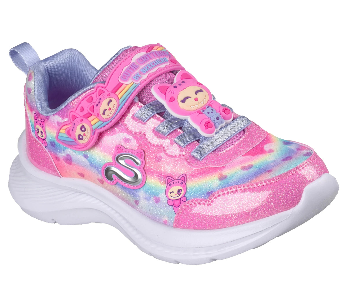 SKECHERS Colorful girls sneakers PKMT - Footcourt Egypt