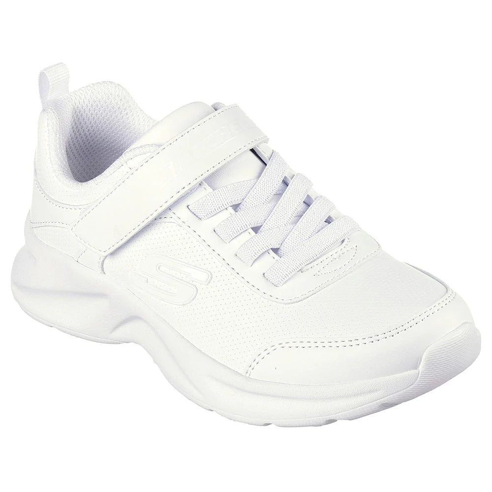 SKECHERS GIRLS Dynamatic WHT - Footcourt Egypt