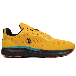 U. S POLO ASSN Stran Sneakers Shoes YLW - Footcourt Egypt