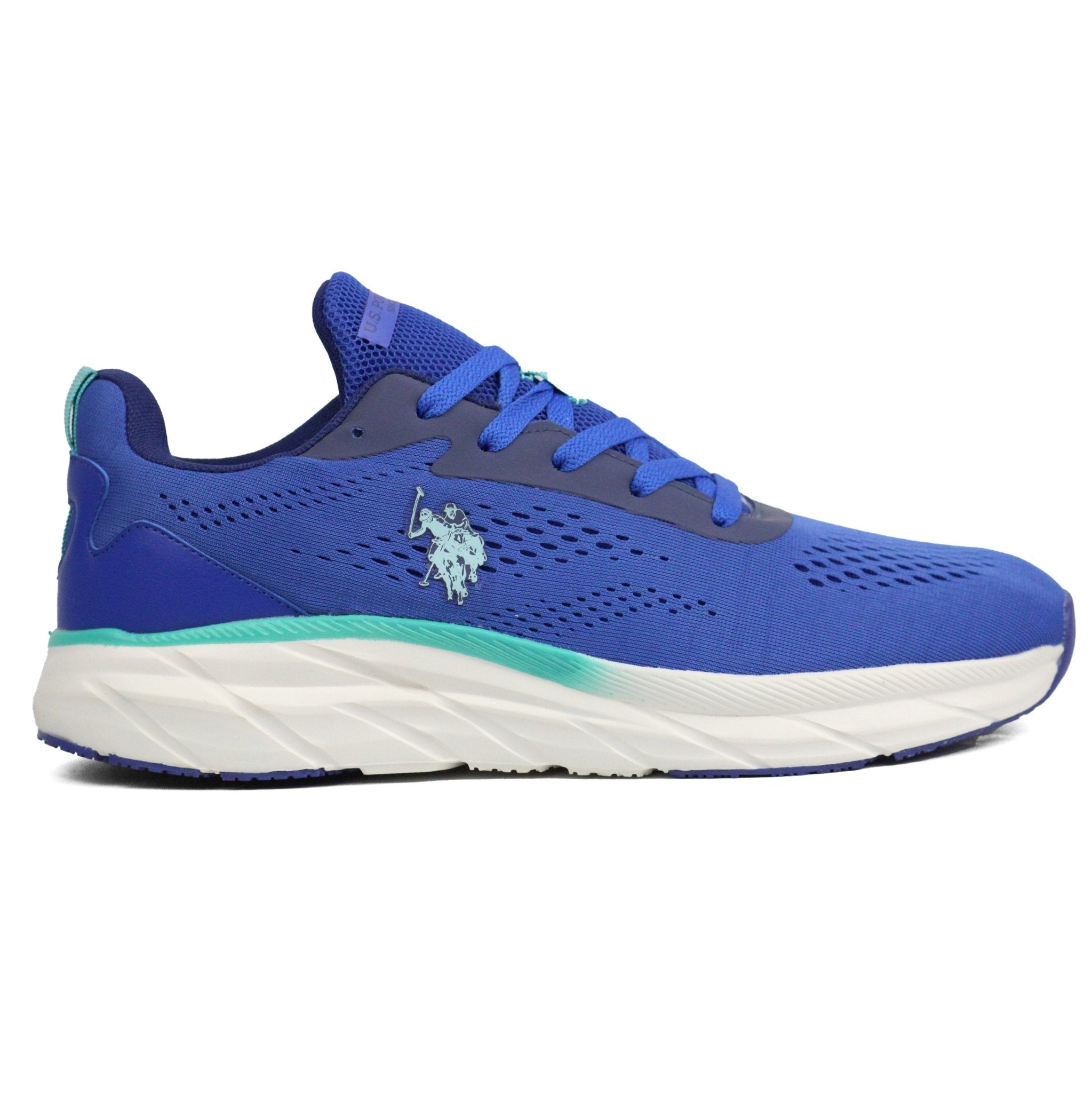 U. S POLO ASSN Stran Sneakers Shoes BLU - Footcourt Egypt