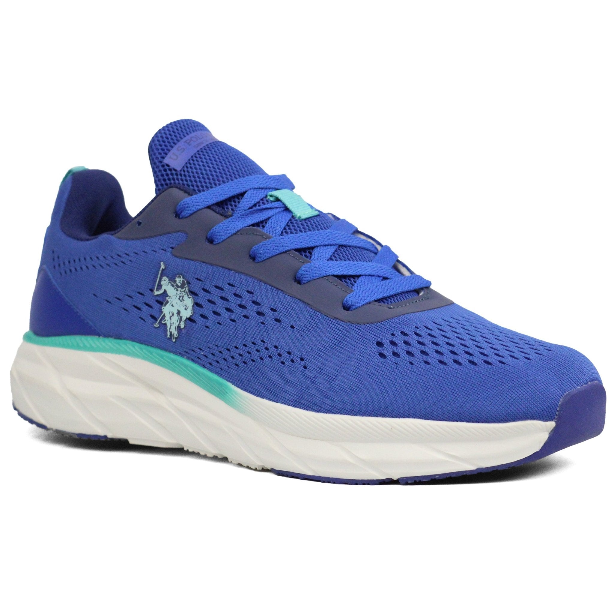 U. S POLO ASSN Stran Sneakers Shoes BLU - Footcourt Egypt