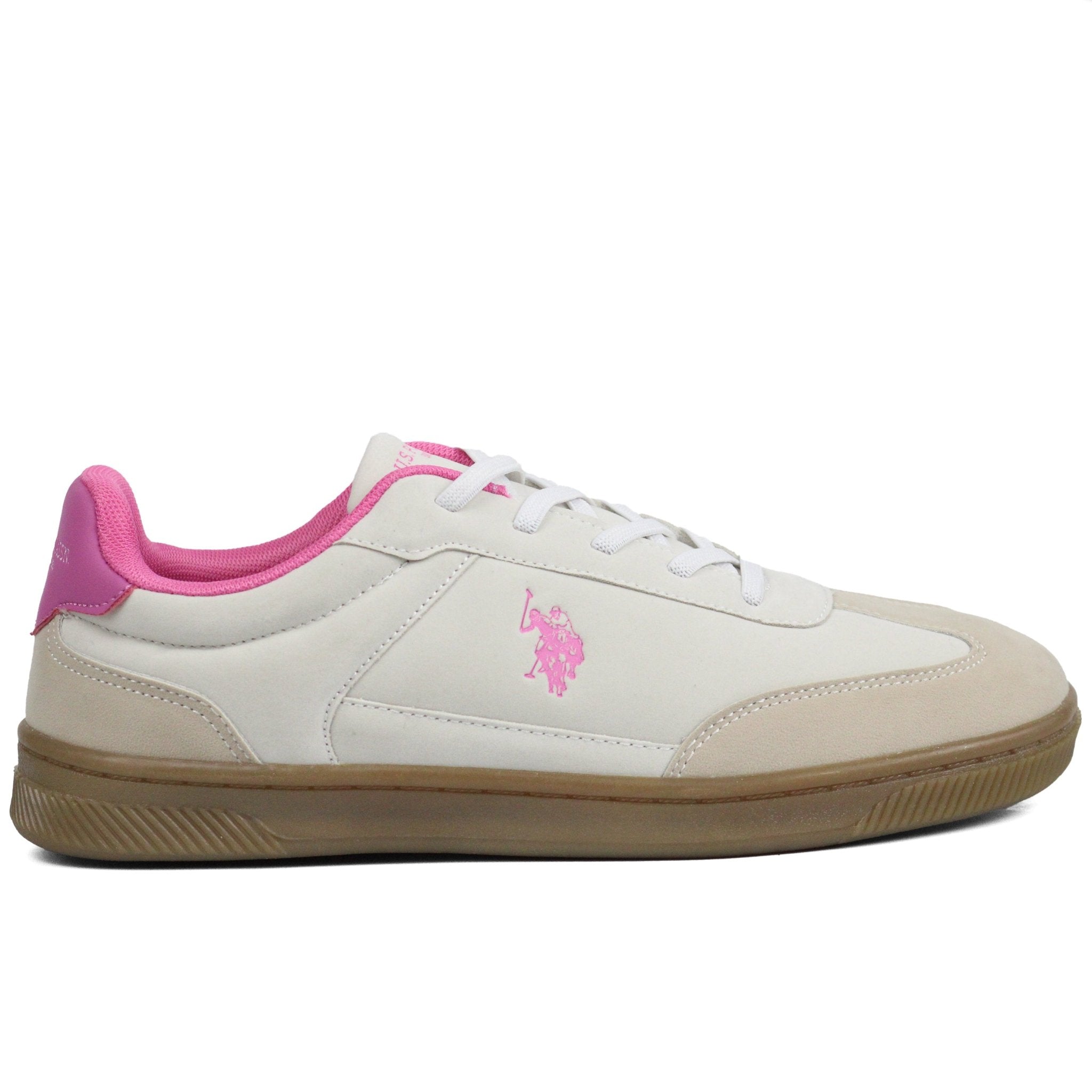 U. S POLO Assn Low Top Trainers Jess002A BGPK - Footcourt Egypt
