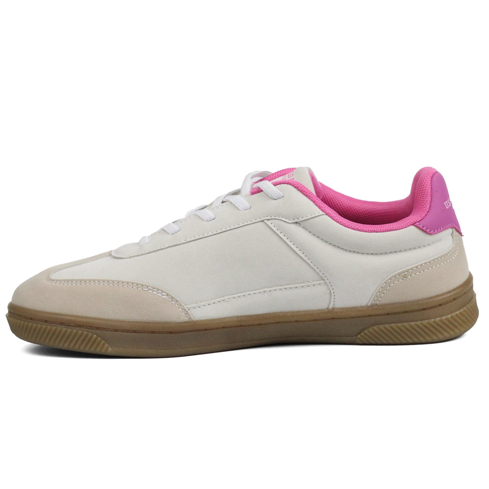 U. S POLO Assn Low Top Trainers Jess002A BGPK - Footcourt Egypt