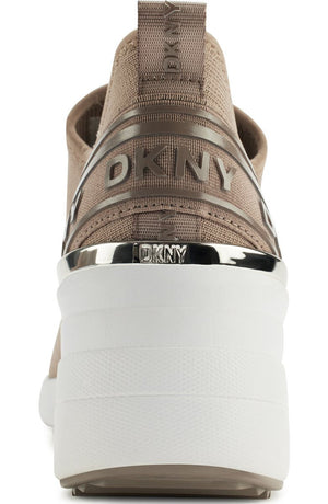 DKNY Keeva Wedge Knit Sneaker - Footcourt Egypt