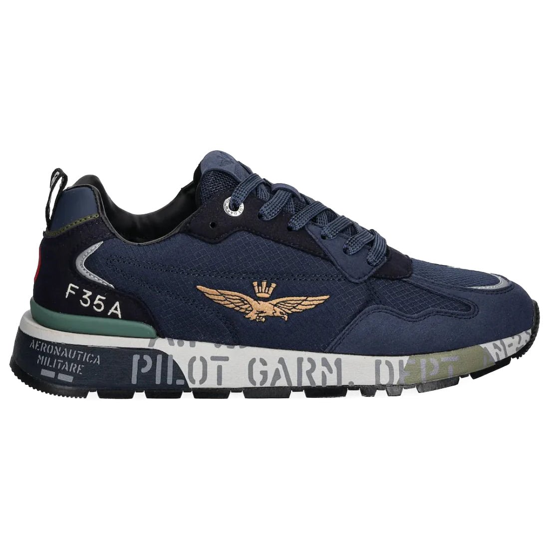 Aeronautica Militare F35A Sneakers Shoes NVY - Footcourt Egypt