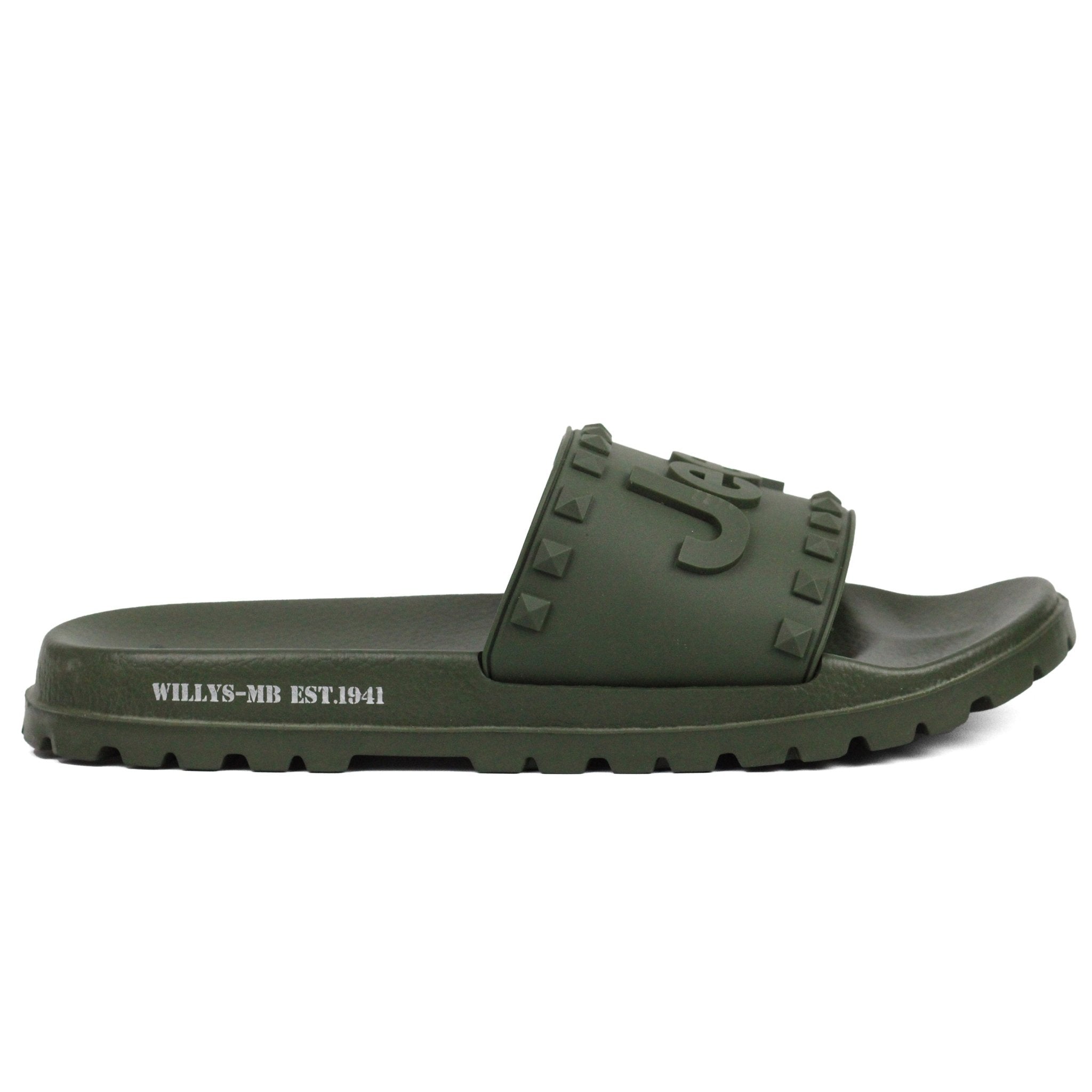 JEEP Pcv Mens Slide GRN - Footcourt Egypt
