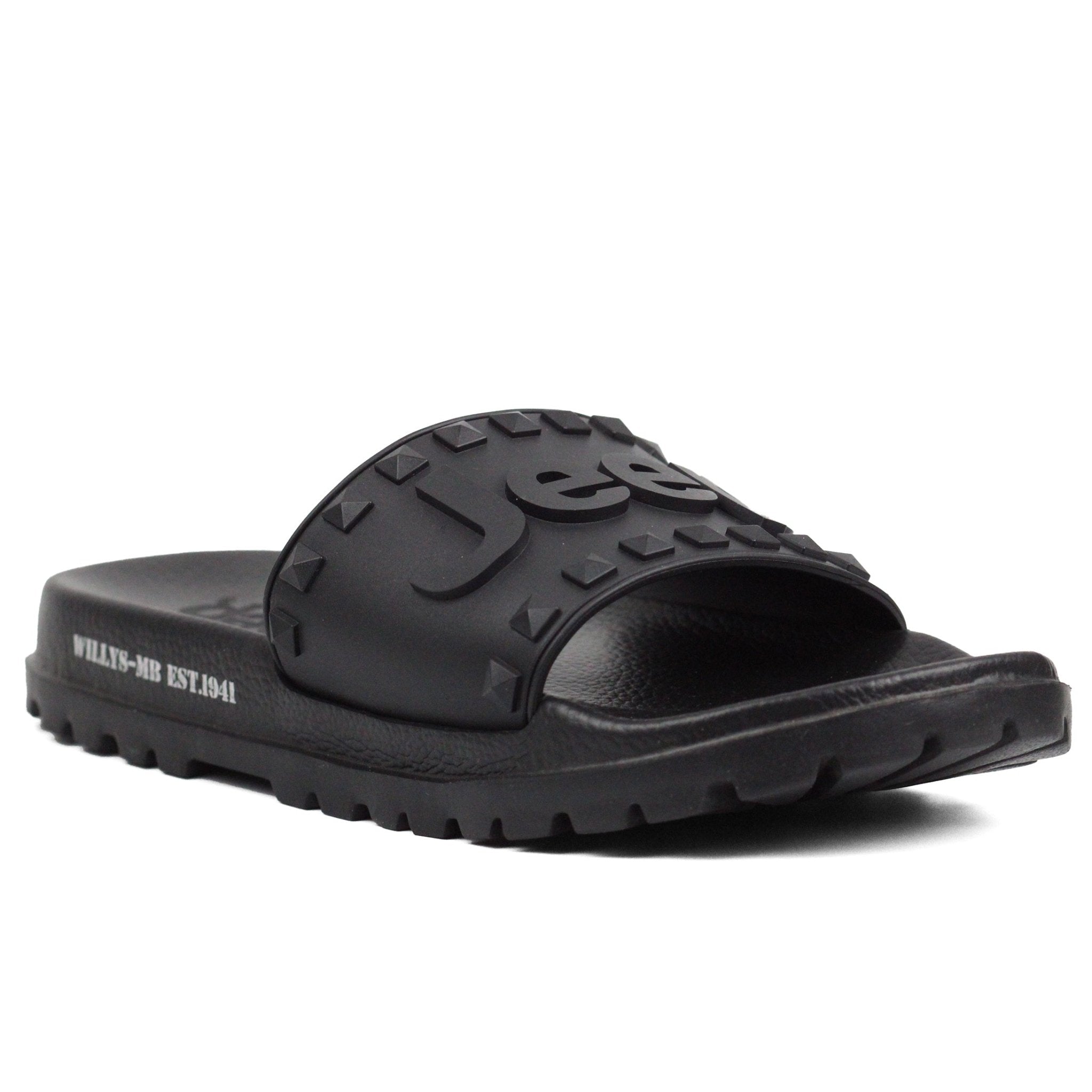 JEEP Pcv Mens Slide BLK - Footcourt Egypt