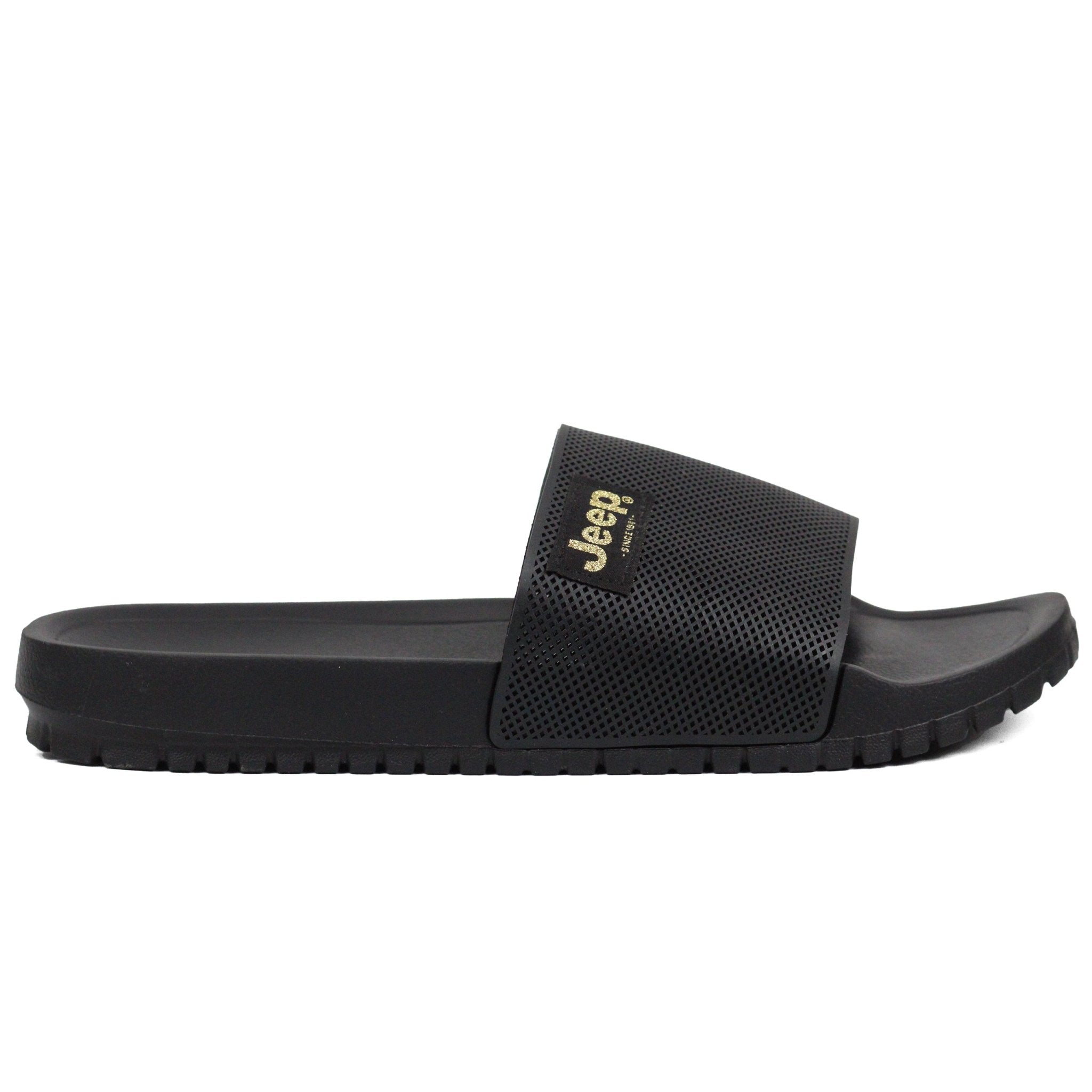 JEEP Soft Slide Mens Blk - Footcourt Egypt