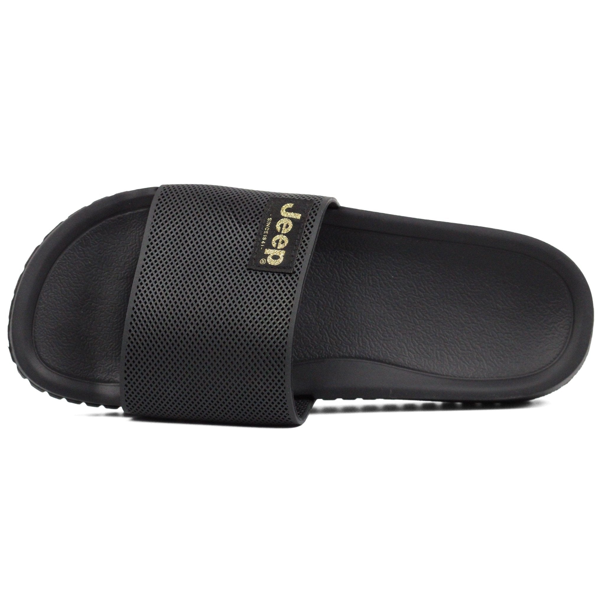 JEEP Soft Slide Mens Blk - Footcourt Egypt