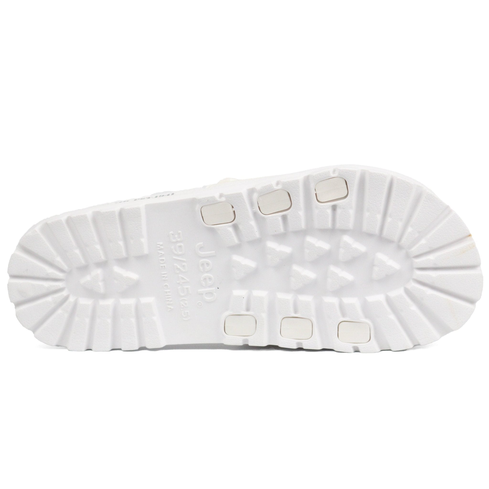 JEEP Pcv Mens Slide Wht - Footcourt Egypt