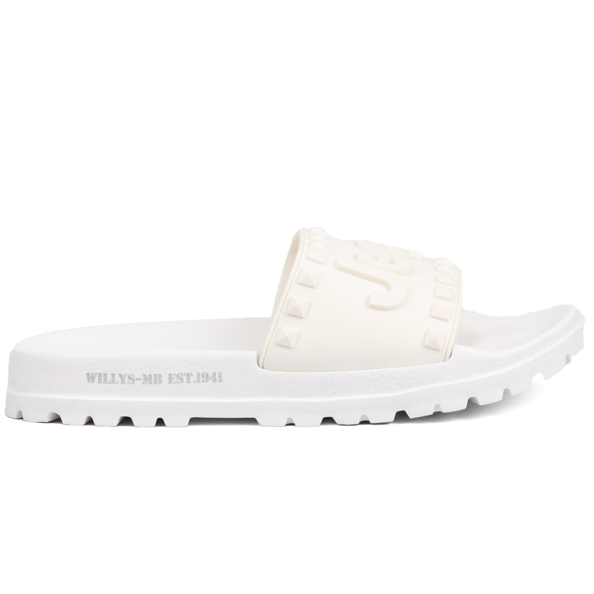 JEEP Pcv Mens Slide Wht - Footcourt Egypt