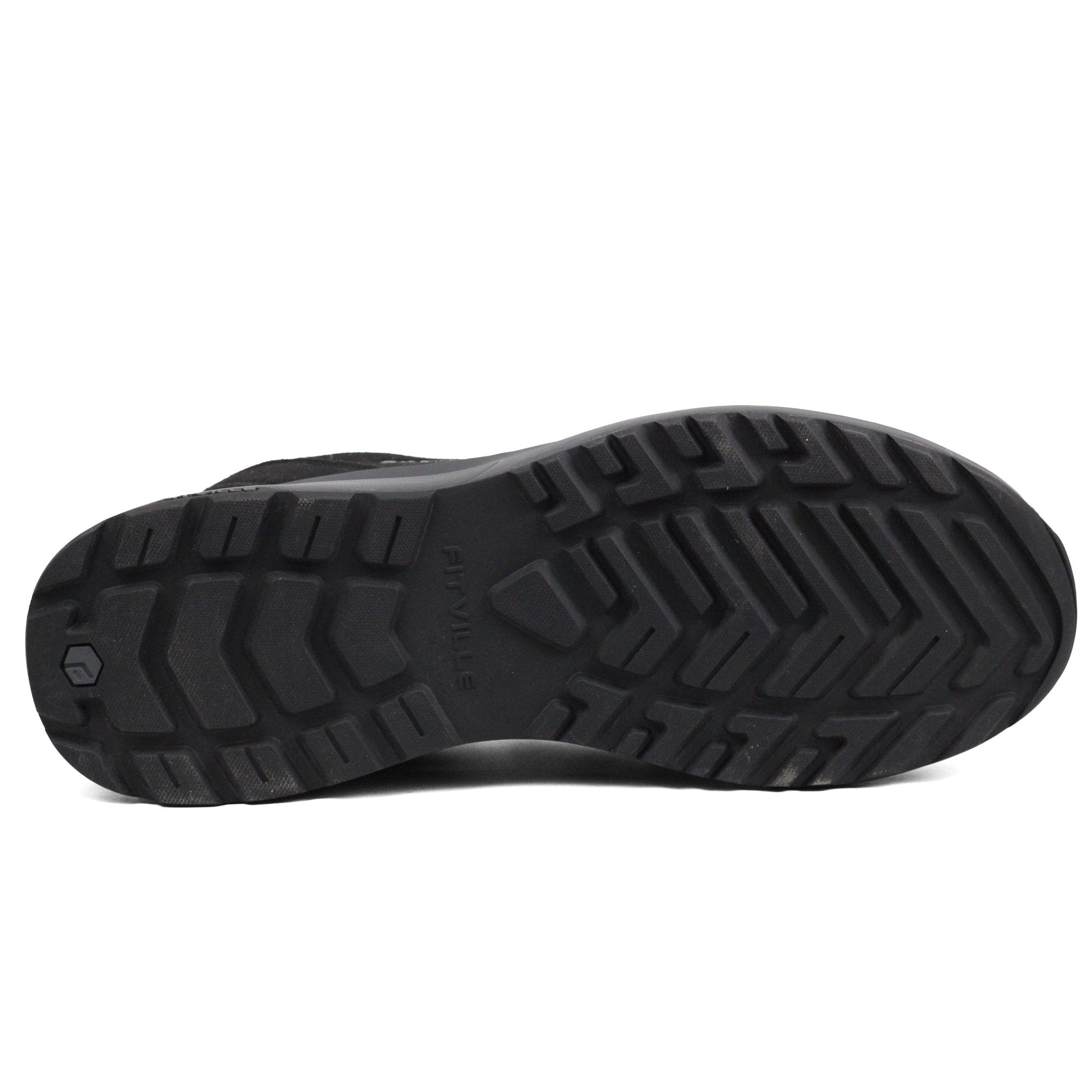FITVILLE Mens Wide Slip on Outdoor Walking Shoes Bk - Footcourt Egypt