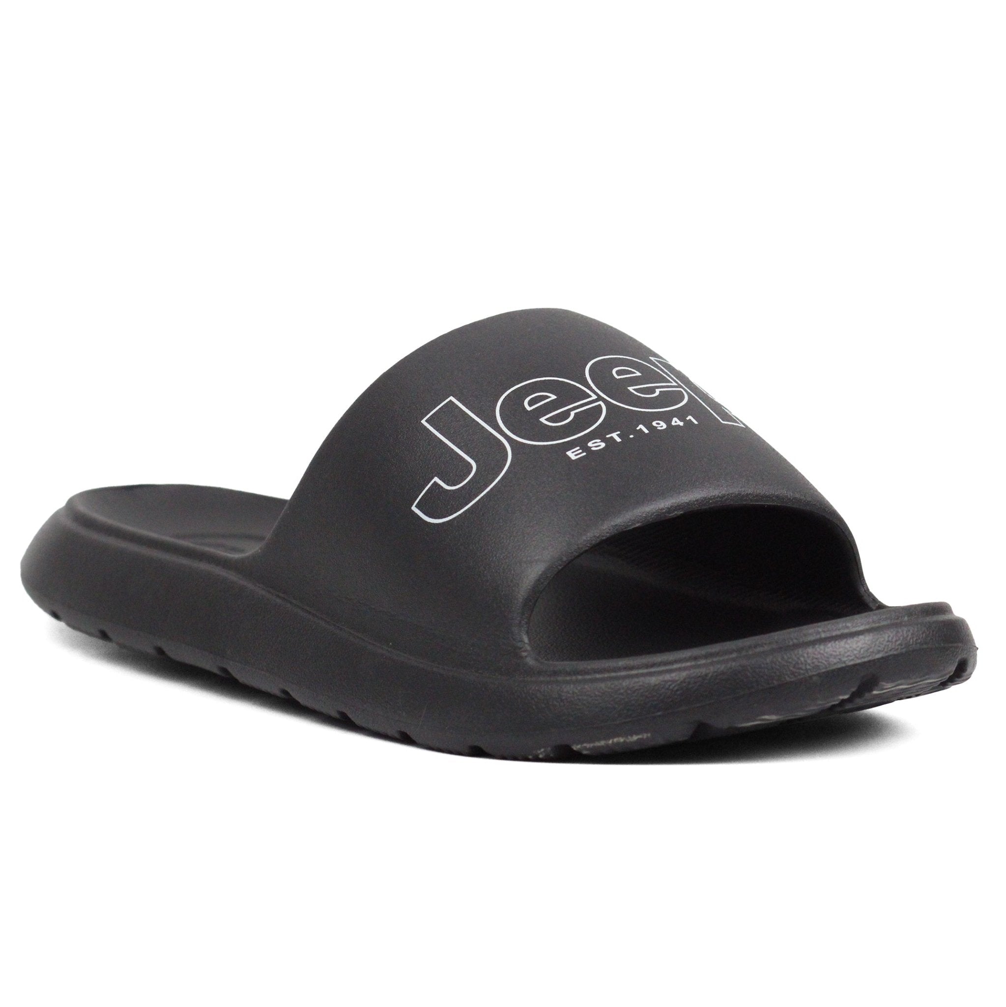 JEEP Flagship Mens Slide BLK - Footcourt Egypt