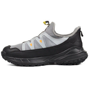 FITVILLE Mens Extra Wide Walking Trainers Slip On Gry - Footcourt Egypt