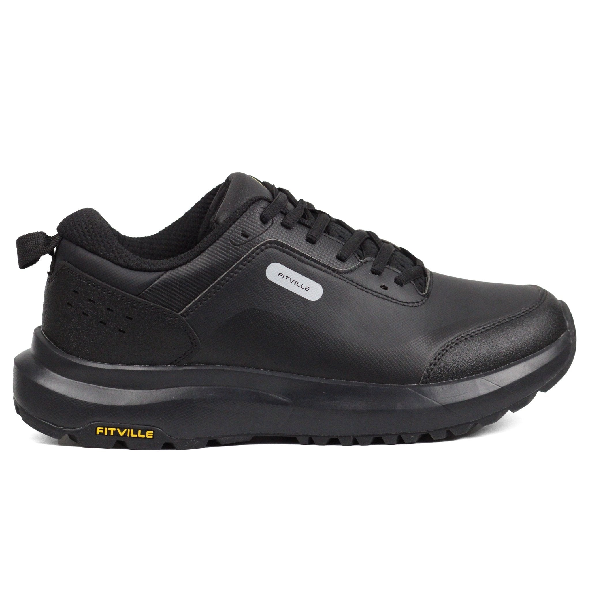 FITVILLE Extra Wide HIKING Shoes Soft Toe BBK - Footcourt Egypt