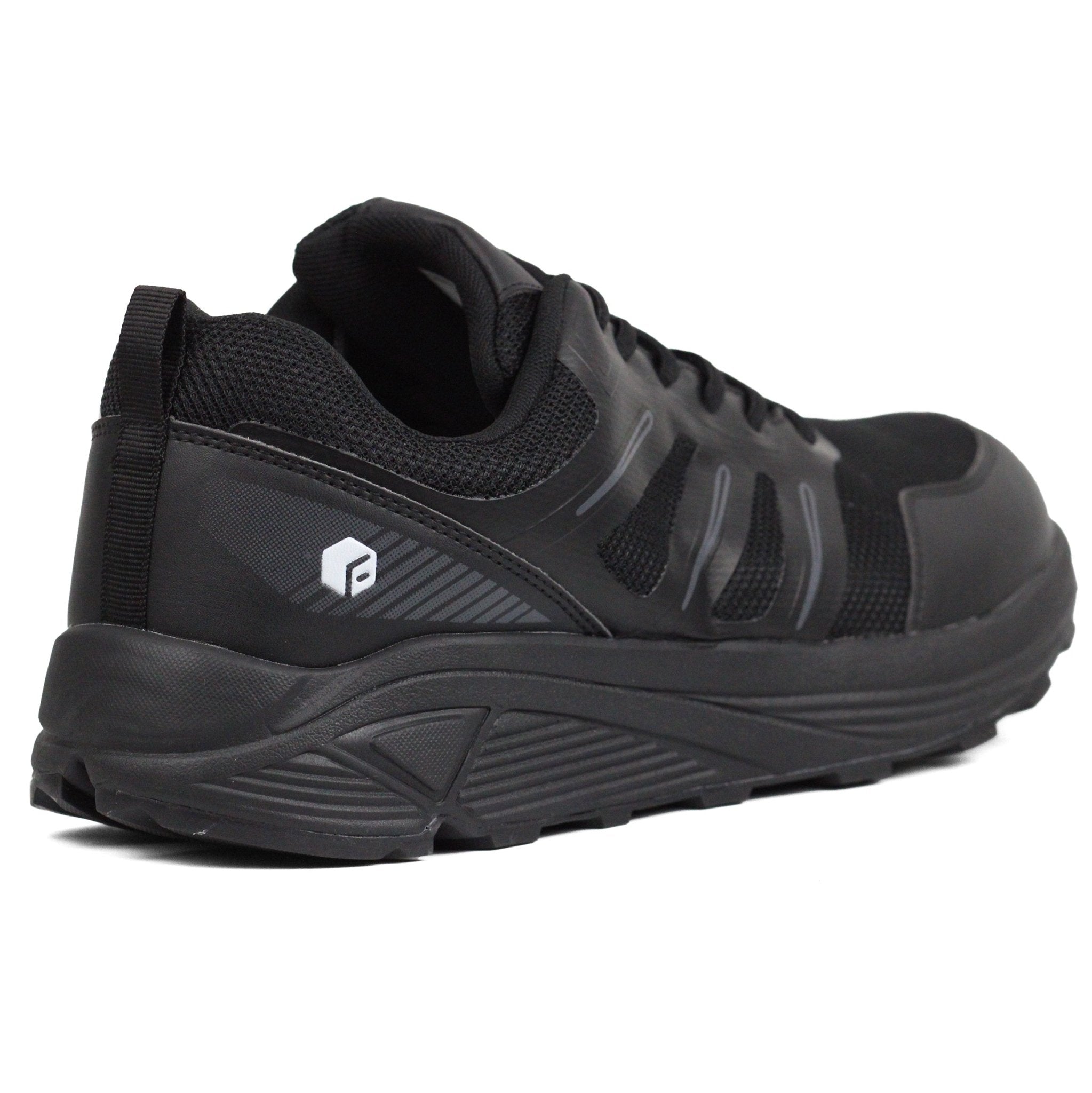 FITVILLE Extra Wide Mens Trail Breathable Lightweight BK - Footcourt Egypt