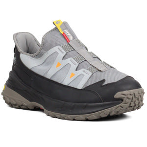 FITVILLE Mens Extra Wide Walking Trainers Slip On GRBR - Footcourt Egypt