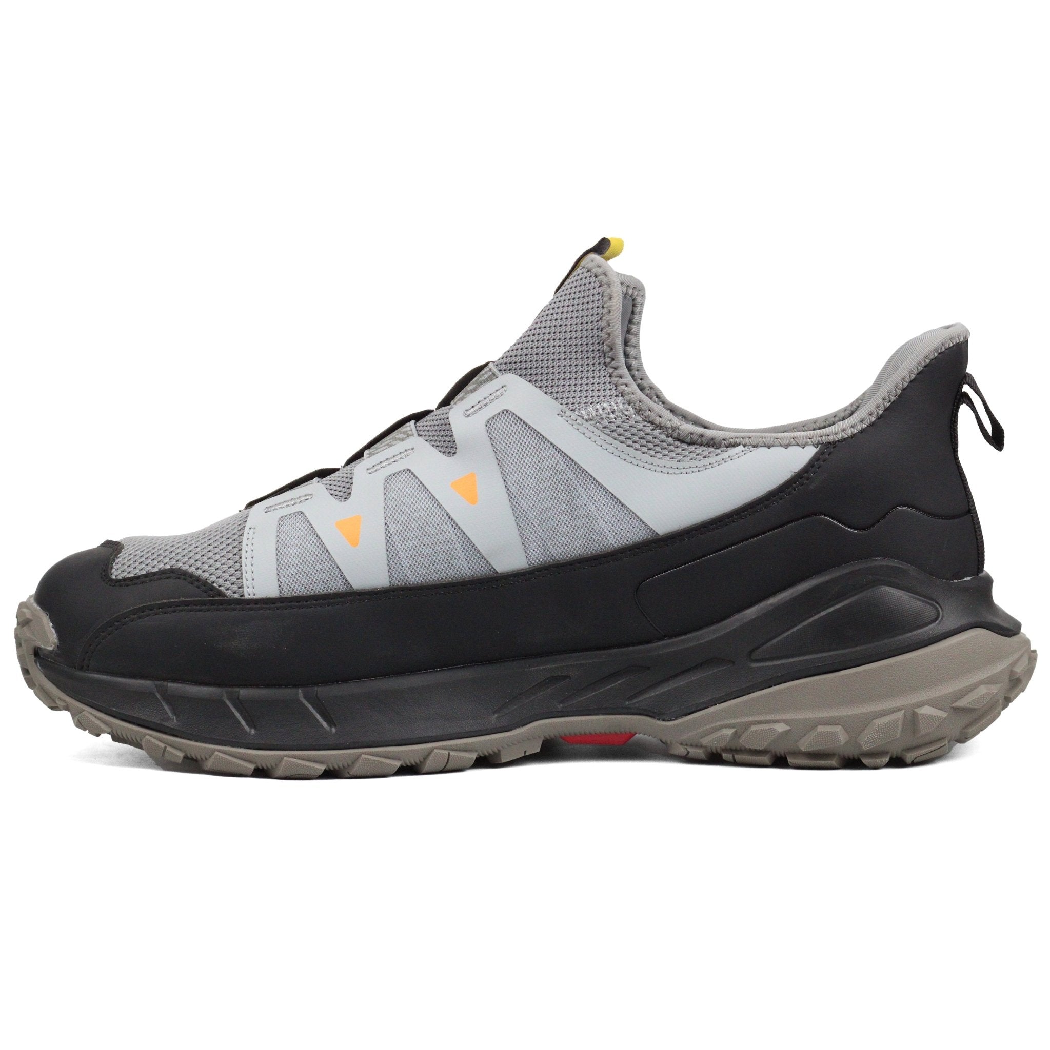 FITVILLE Mens Extra Wide Walking Trainers Slip On GRBR - Footcourt Egypt