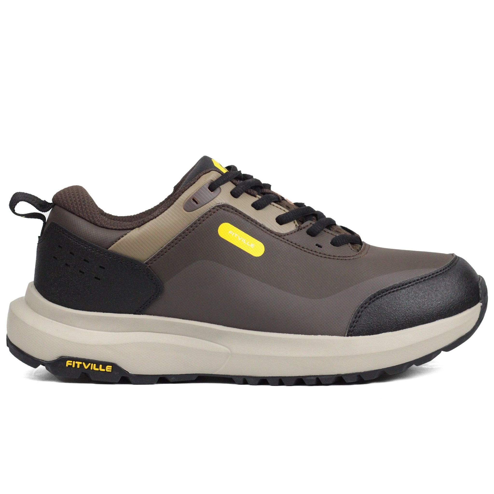 FITVILLE Extra Wide HIKING Shoes Soft Toe - Footcourt Egypt