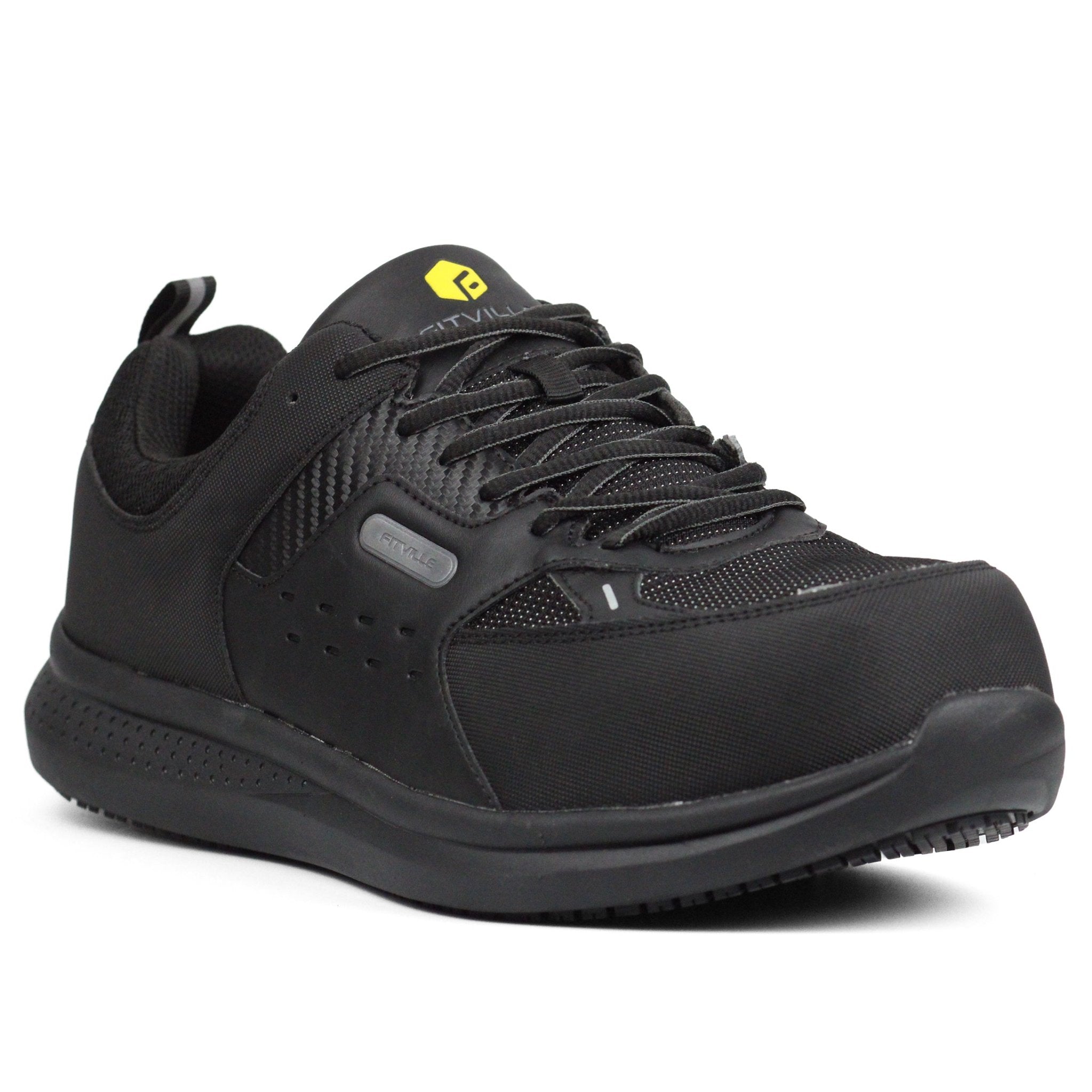 FITVILLE Wide Fit Safety Trainers for Men Composite Toe - Footcourt Egypt