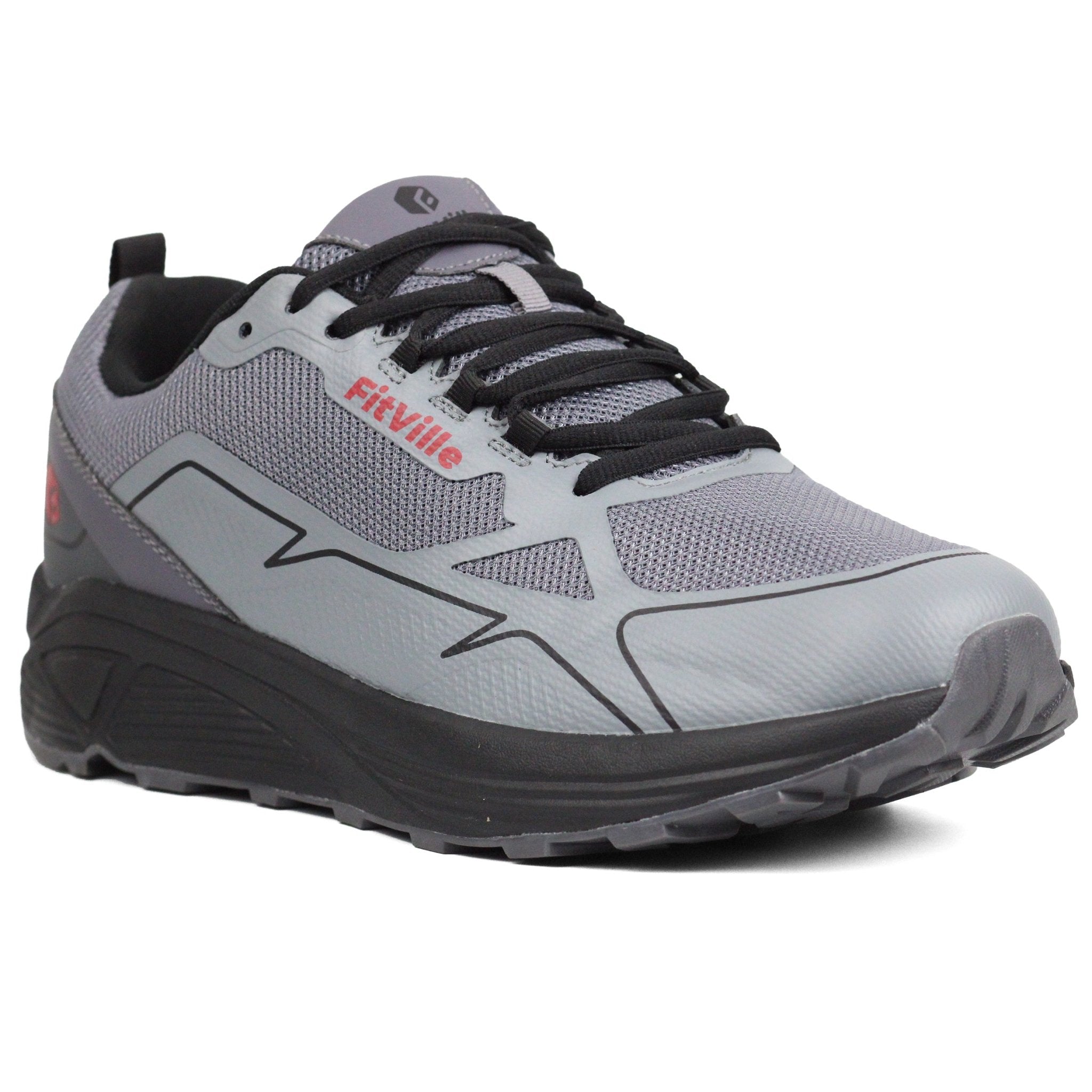 FITVILLE Walking Athletic Shoes Wide Toe 12 x GB - Footcourt Egypt