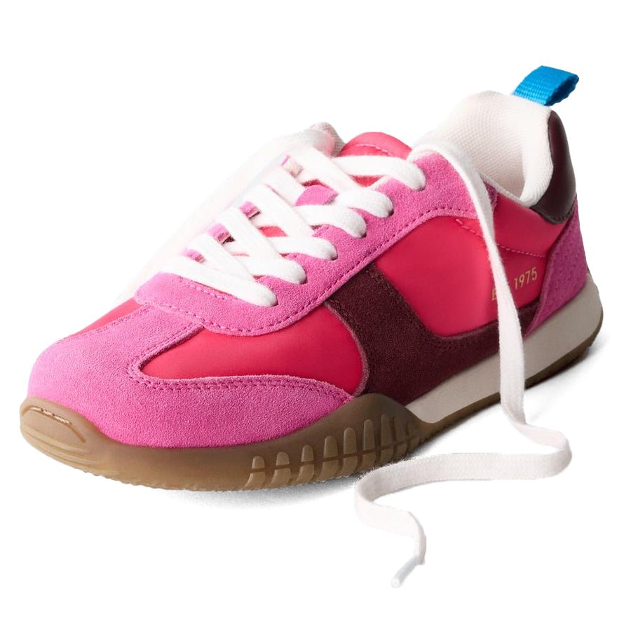 ZARA Combined Lace - Up Trainer Sneakers Pk - Footcourt Egypt