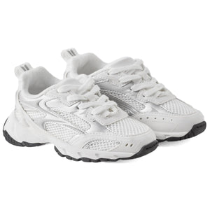 ZARA Mesh Trainers Sneakers Girls Wsl - Footcourt Egypt