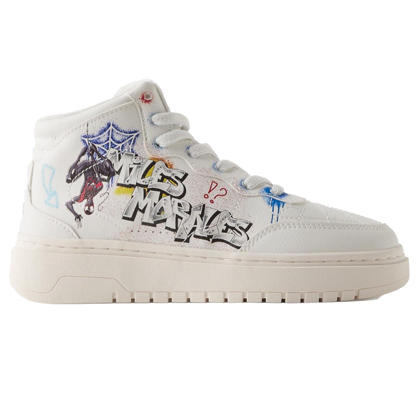 ZARA Spider - Man: Miles Morales © Marvel High - Top Sneakers - Footcourt Egypt