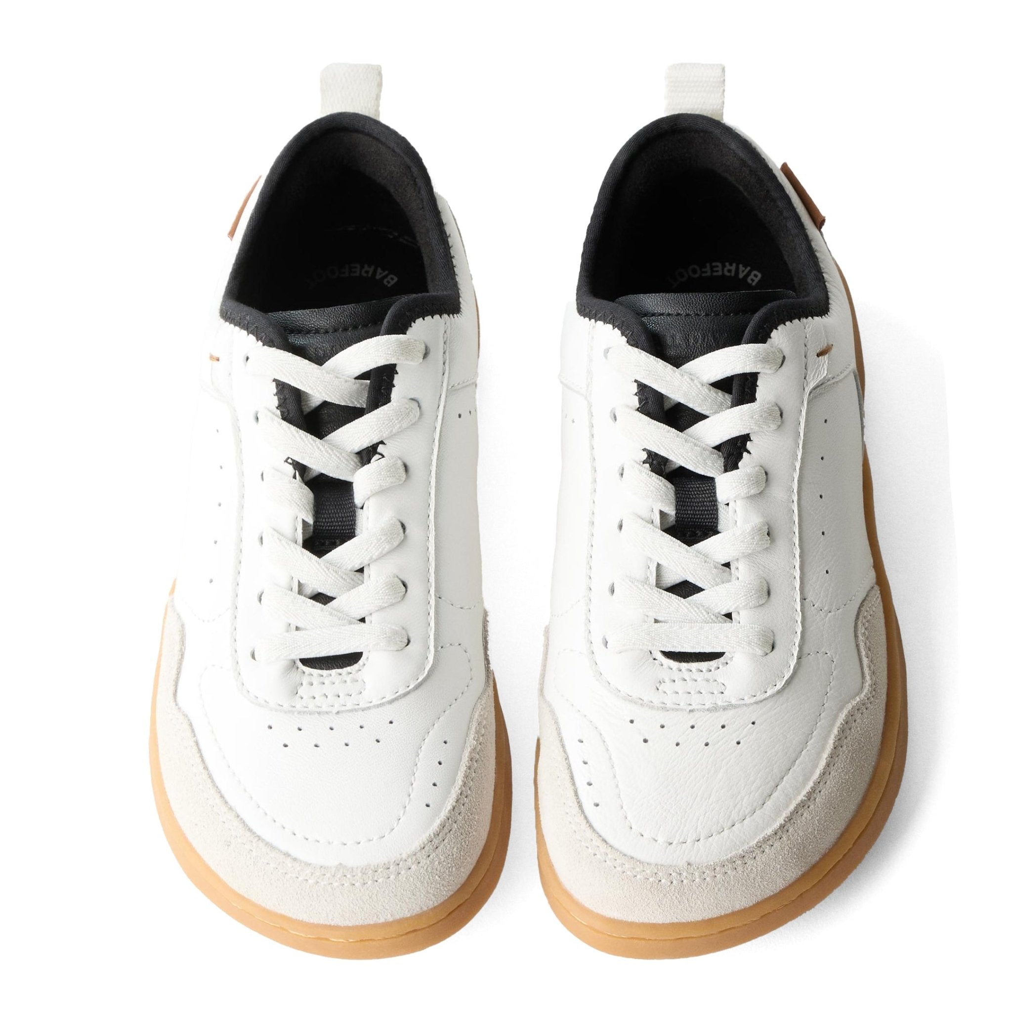 ZARA Leather Barefoot Trainers Sneakers Wt - Footcourt Egypt