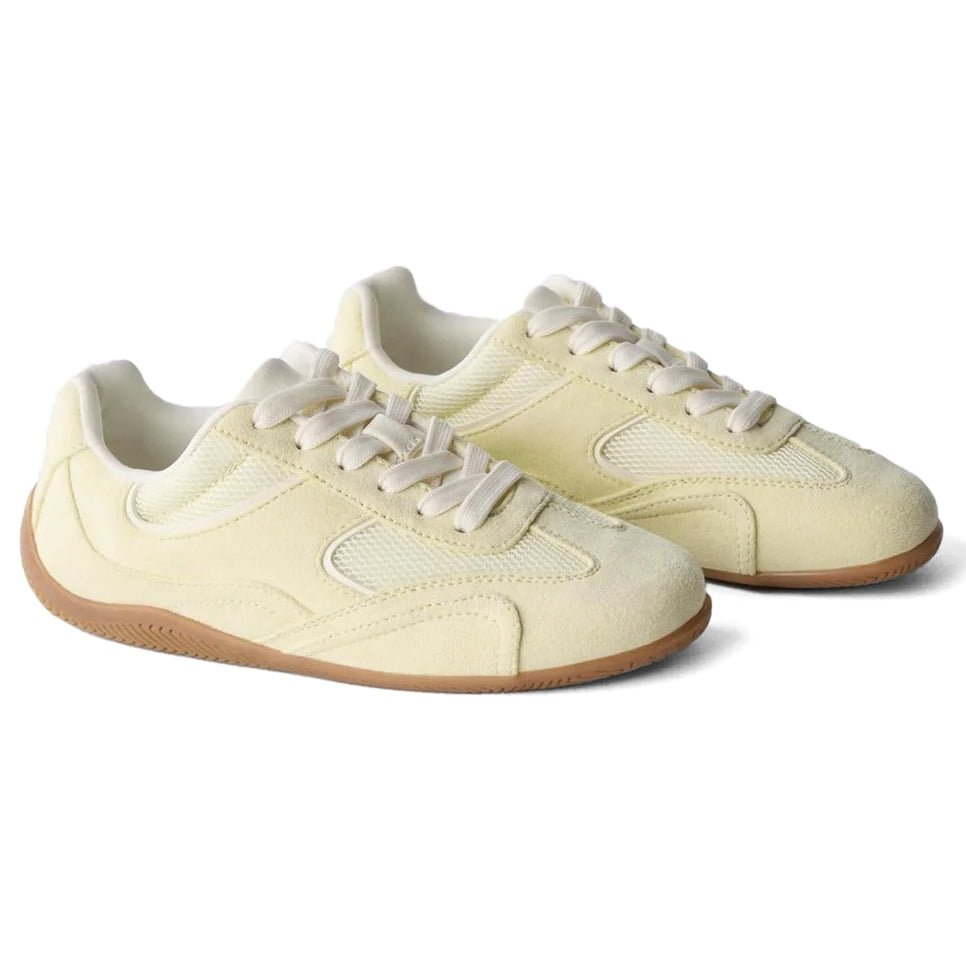 ZARA Trainers Sneakers Ylw - Footcourt Egypt