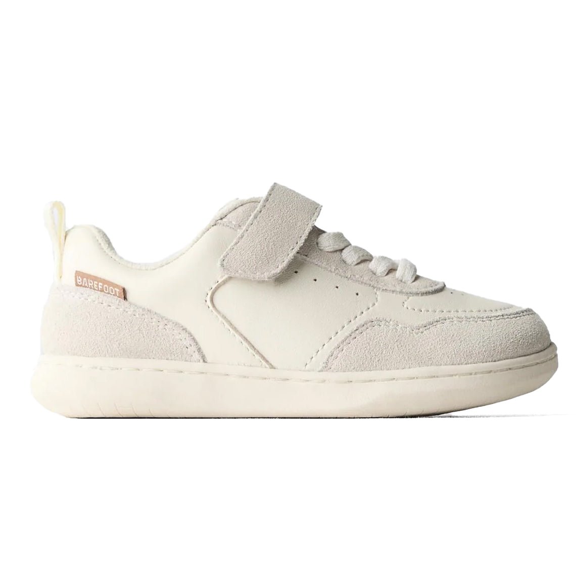 ZARA Leather Barefoot Plimsolls Wht - Footcourt Egypt