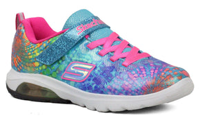 SKECHERS Wavy Lites Athletic Sneakers BLACK - Footcourt Egypt