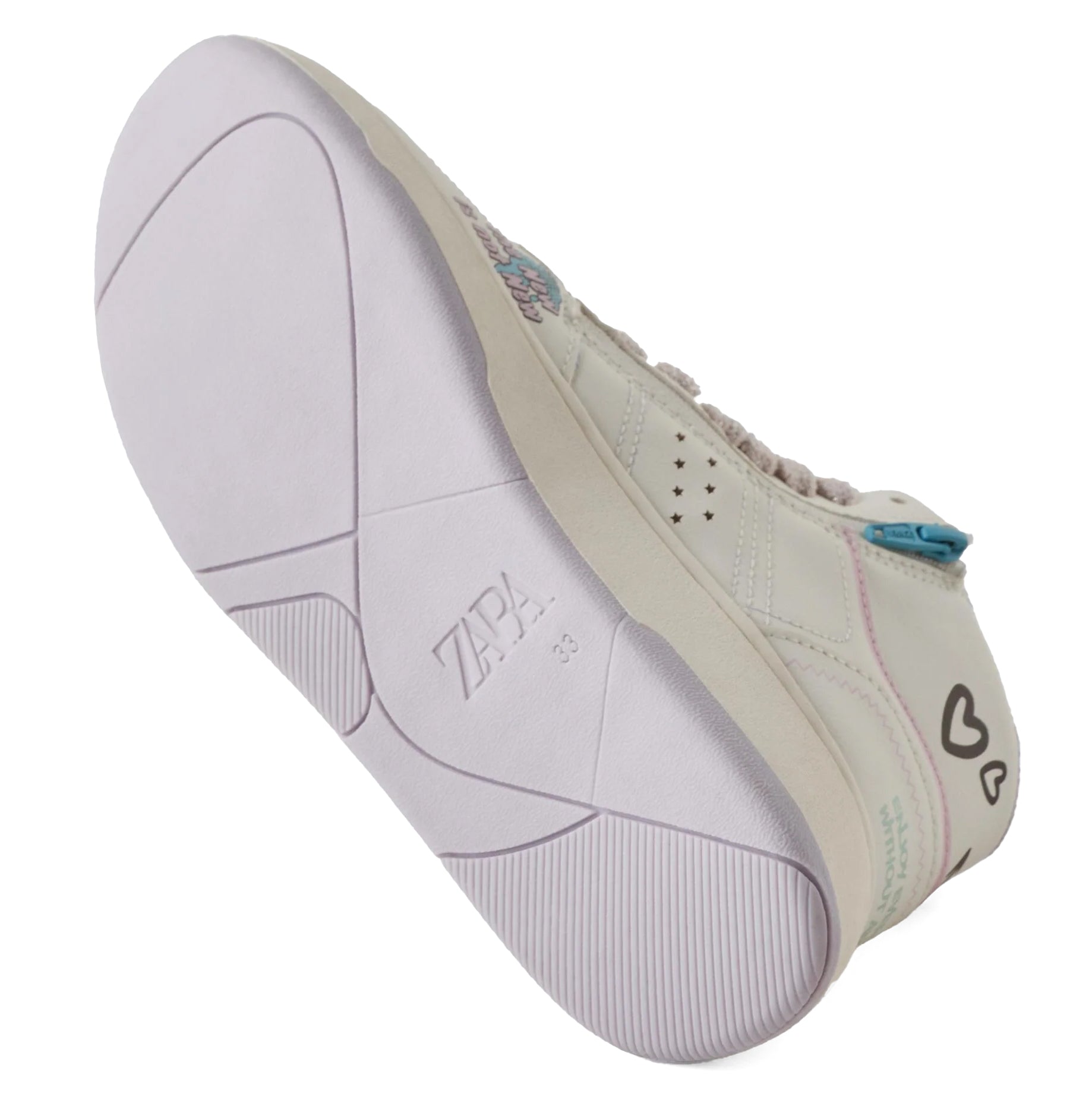 ZARA Graffiti High - Top Sweet Vibes Sneakers - Footcourt Egypt