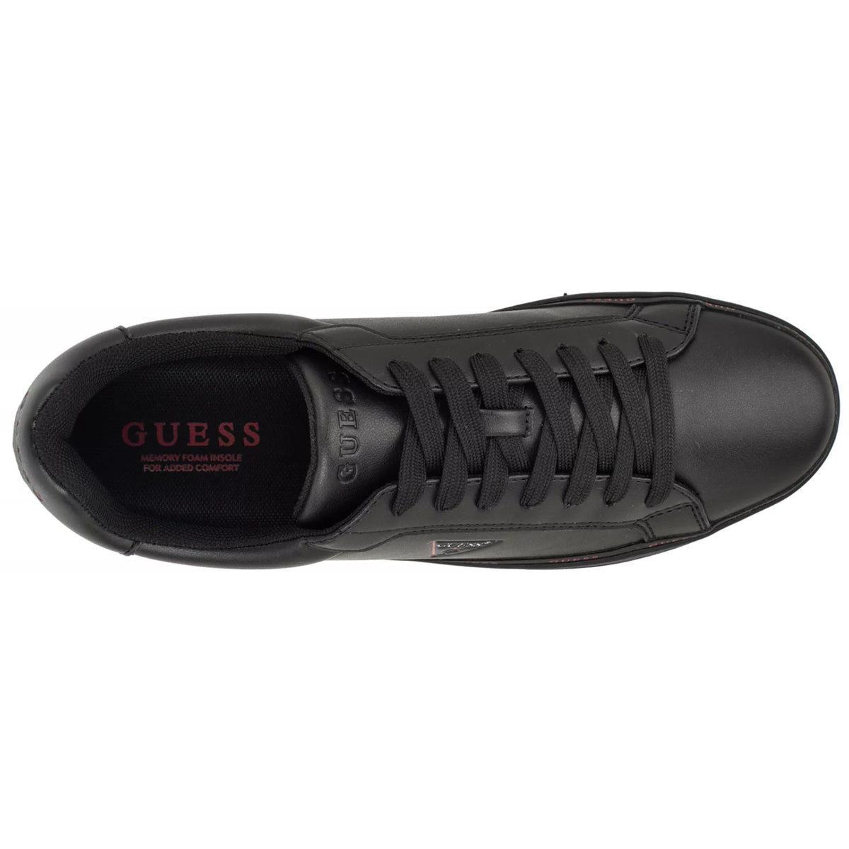 GUESS Men's Likode Fashion Lace-Up Sneakers-BKRD - Footcourt Egypt