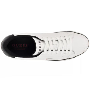 GUESS Men's Likode Fashion Lace-Up Sneakers-WHBK - Footcourt Egypt