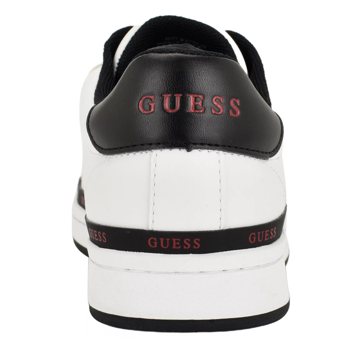 GUESS Men's Likode Fashion Lace-Up Sneakers-WHBK - Footcourt Egypt