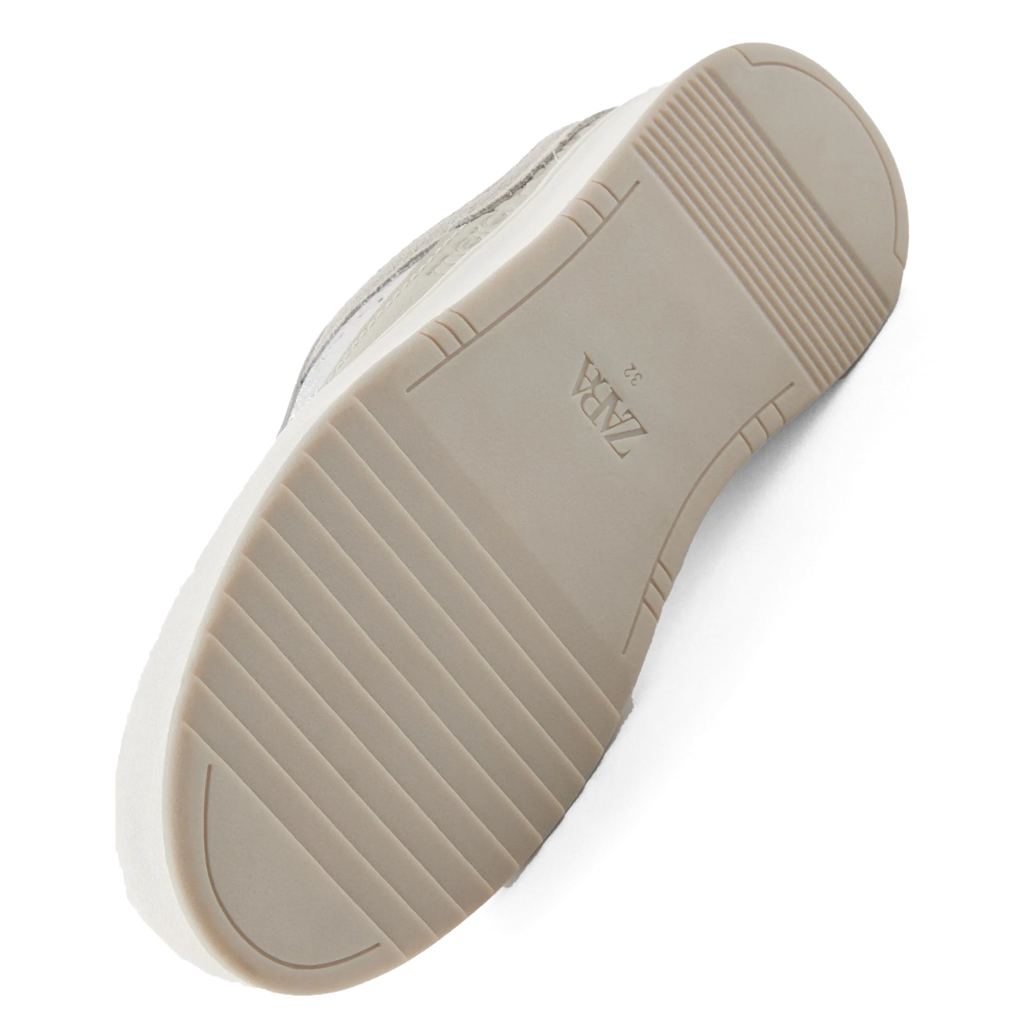 ZARA With Glittering Details And A Volume Sole Sneakers - Footcourt Egypt