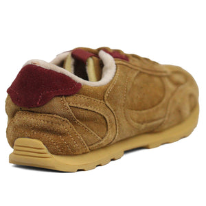ZARA Modern Flat Leather Sneakers BRO - Footcourt Egypt