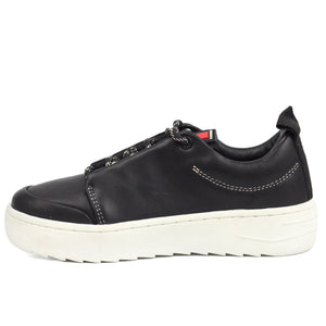 ZARA Sprls Casual Sneakers BLK - Footcourt Egypt