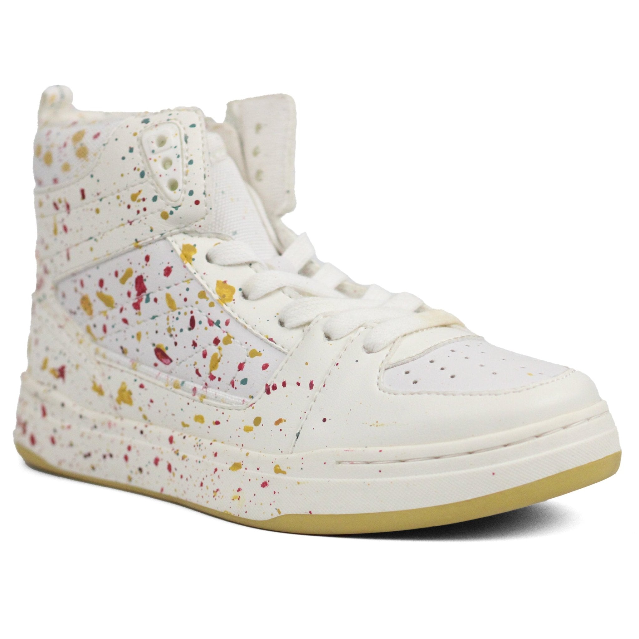 ZARA Graffiti Hitop Multicolor Shoes - Footcourt Egypt